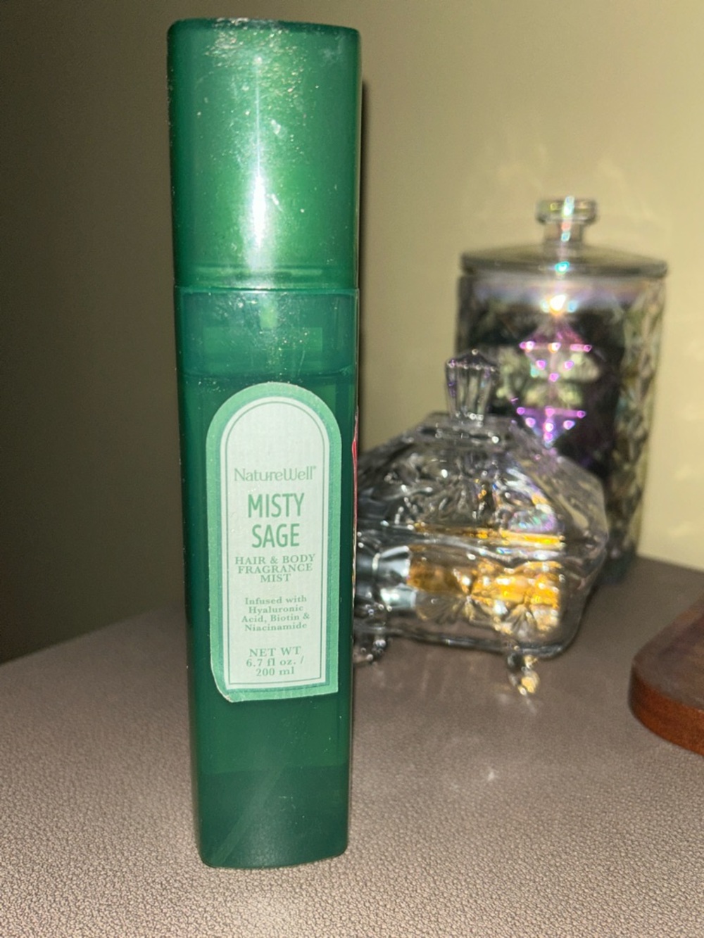 Nature well Misty Sage Hair & Body Fragrance Mist - Green